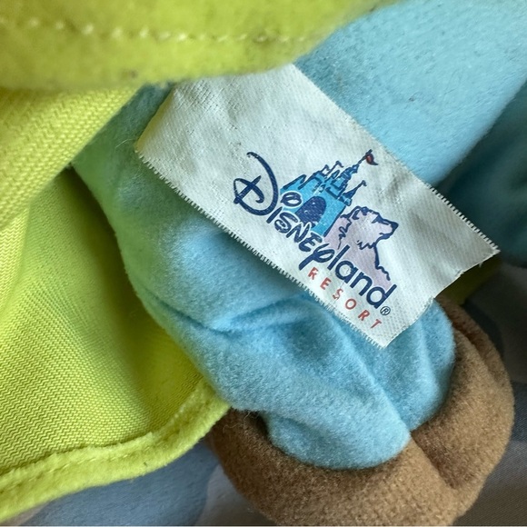 Disney Snow White Dopey Yellow and Brown Stuffed Animal Plush - Picture 4 of 4